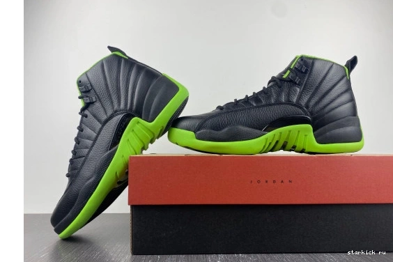 Jordan DOF 12 AJ12 GREEN BLACK FLIGHT 0802